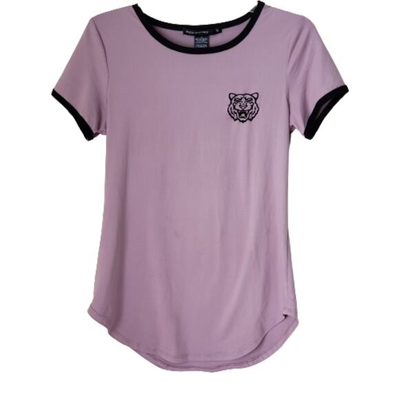 2 FOR $5 SALE Style Therapy Short Sleeve Mauve Top Size Large - Picture 1 of 7